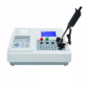 Coagulation Analyzer Coagulometer 4 Channels Medical Lab Device